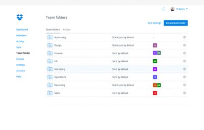 adminx-team-folders