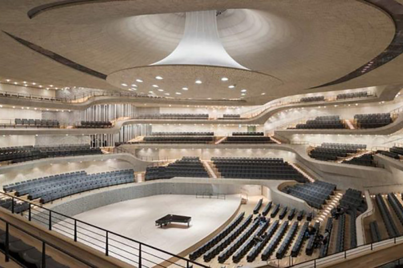 طراحی سالن کنسرت هامبورگ توسط یک الگوریتم کامپیوتری هوشمند