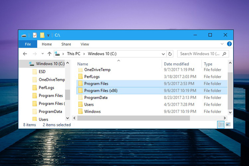 تفاوت بین پوشه (Program Files (x86 با Programs Files در ویندوز