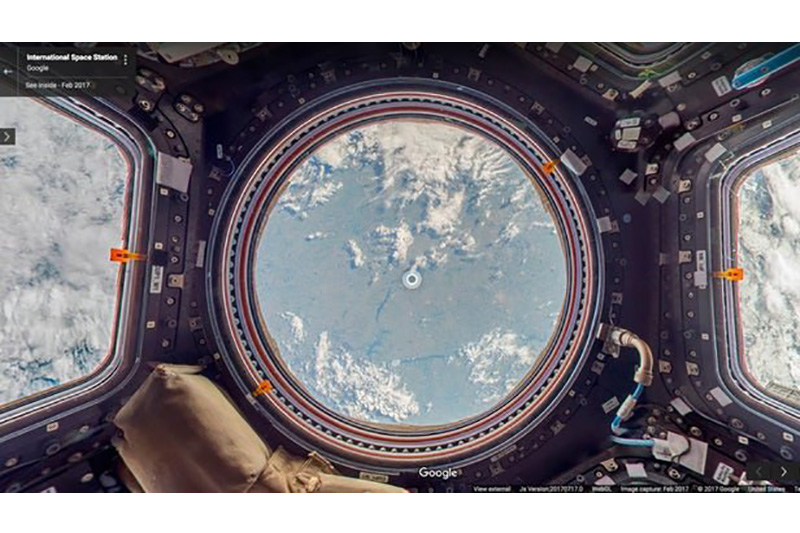 گشت زنی در ایستگاه فضایی با فناوری جدید گوگل